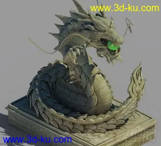 3D打印模型卧龙台的图片