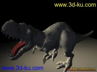 3D打印模型原创恐龙带绑定（如要商用请联系作者）的图片