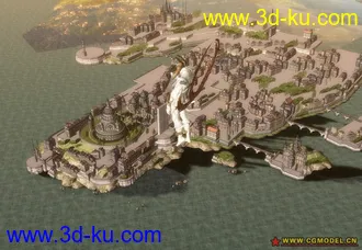 3D打印模型鬼泣4第一关全场景的图片
