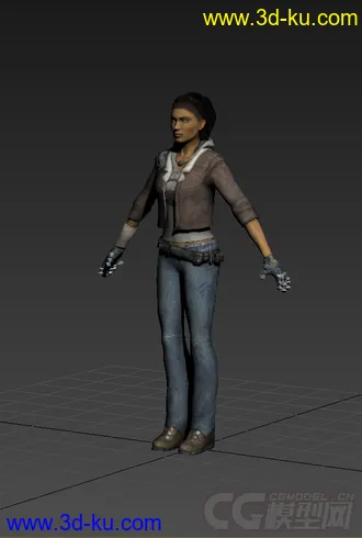 3D打印模型低模免费，女人体，偏写实的图片