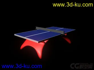 3D打印模型乒乓球桌的图片