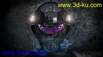3D打印模型未来女战士的图片