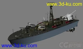 3D打印模型军舰······的图片