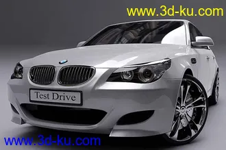 3D打印模型BMW M5 Car 宝马M5的图片