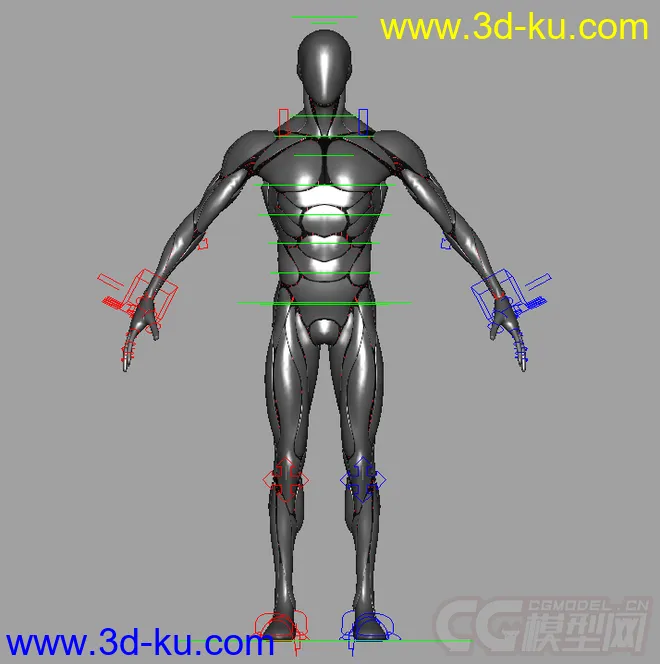 cyborg_Rig_forMaya模型的图片1