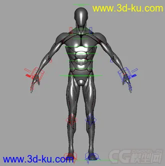 3D打印模型cyborg_Rig_forMaya的图片