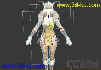 免费带绑定玄幻美女模型下载的图片
