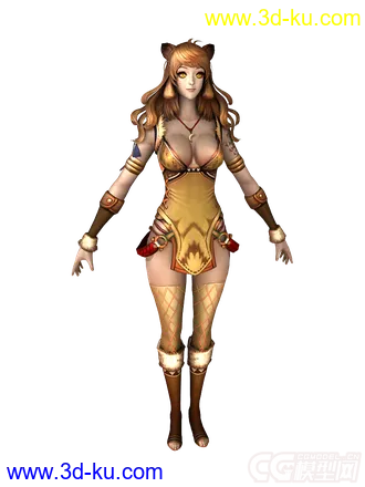 免费带绑定玄幻美女模型下载的图片