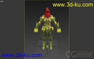 免费有绑定玄幻盔甲男士模型下载的图片