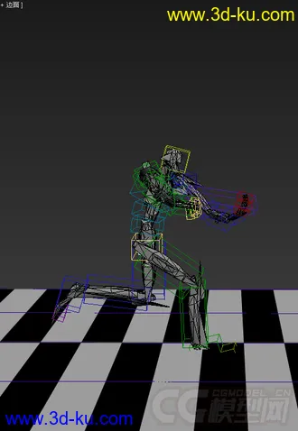 3D打印模型低模免费，带绑定动画的图片