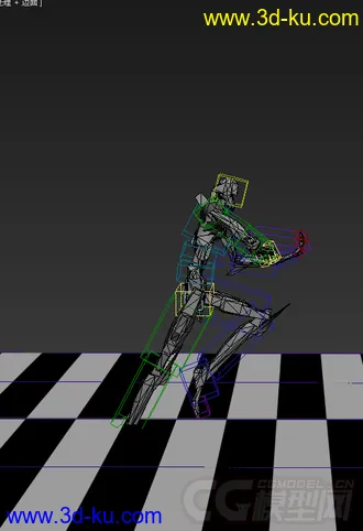 3D打印模型低模免费，带绑定动画的图片