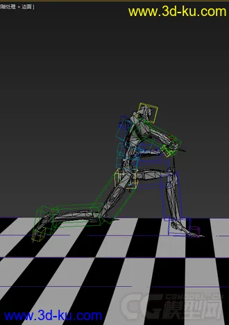 3D打印模型低模免费，带绑定动画的图片