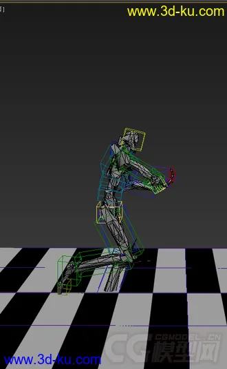 3D打印模型低模免费，带绑定动画的图片