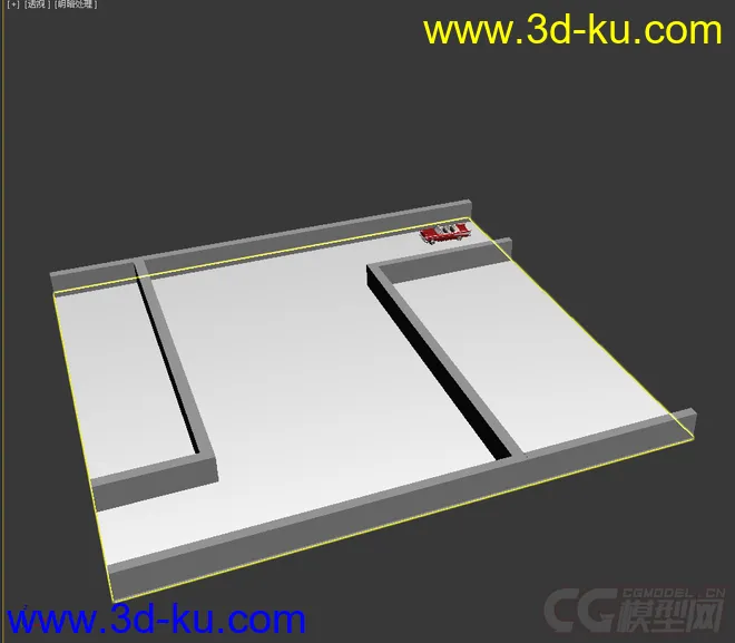 小车带绑定动画，免费低模模型的图片1