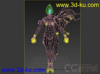 免费有绑定女精灵模型下载的图片
