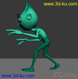 3D打印模型有趣的小动画，免费的图片
