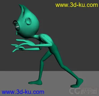 3D打印模型有趣的小动画，免费的图片