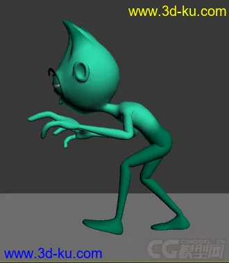 3D打印模型有趣的小动画，免费的图片