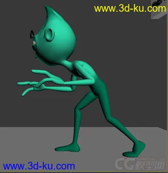 3D打印模型有趣的小动画，免费的图片