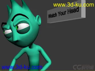 3D打印模型有趣的小动画，免费的图片