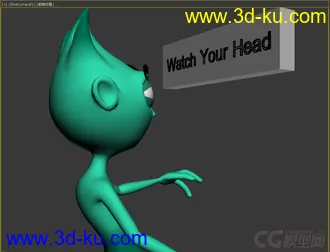 3D打印模型有趣的小动画，免费的图片