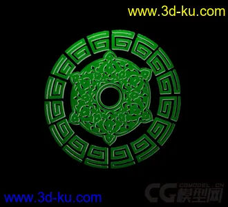 3D打印模型闲来无事，直接用在ZB里用图片生成的一个小玩意的图片