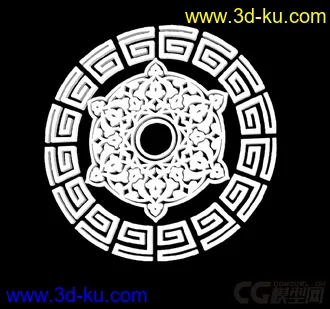 3D打印模型闲来无事，直接用在ZB里用图片生成的一个小玩意的图片