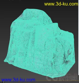 3D打印模型原创超精度石，细节恐怖真实的图片