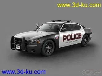 3D打印模型警车的图片
