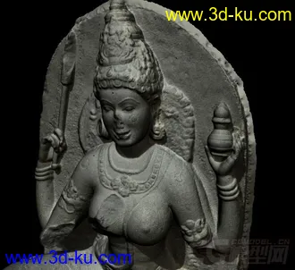 3D打印模型高精度明妃的图片