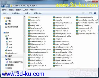 战国BASARA4的全套游戏角色模型包括道具物品的图片
