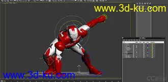 3D打印模型有装配机械臂钢铁侠的图片