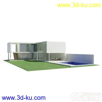 3D打印模型别墅的图片