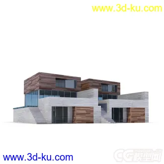 3D打印模型别墅2的图片