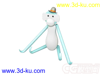 3D打印模型elephant and monkey大象和猴子的图片