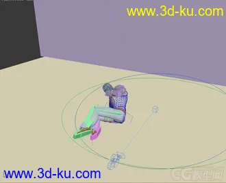 3D打印模型跑酷动画，低模的图片