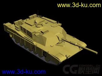 3D打印模型坦克车的图片