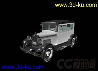 3D打印模型福特 老爷车 Ford Model A Tudor 1929的图片