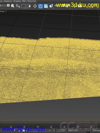 3D打印模型原创首发路面凹凸不平的泥坑。的图片