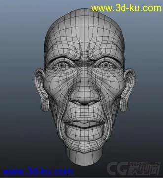 练习人物模型 男人的图片