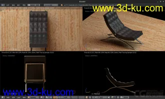 [blender模型]凳子的图片