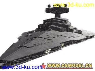 3D打印模型几只星战里的战舰的图片