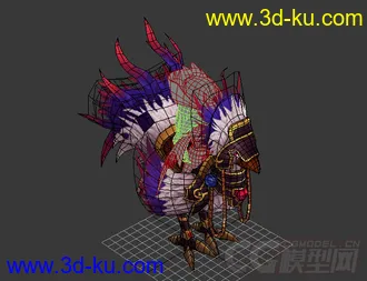 3D打印模型陆行鸟坐骑一只的图片