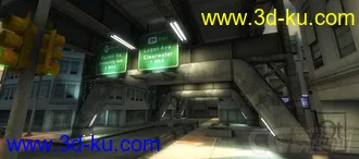 3D打印模型城市建设路标识的图片