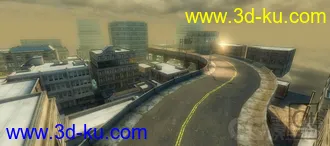 3D打印模型城市建设路标识的图片