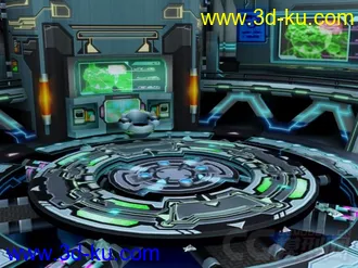 3D打印模型卡通游戏场景的图片