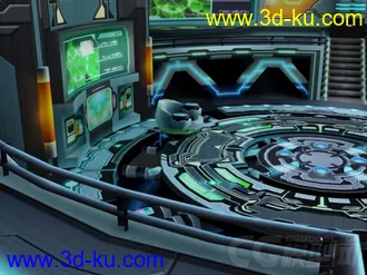 3D打印模型卡通游戏场景的图片