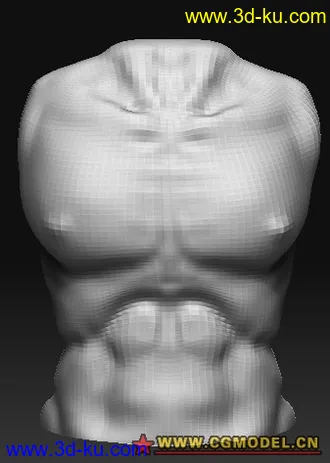 原创..一小时人身练习......塌陷模型的图片