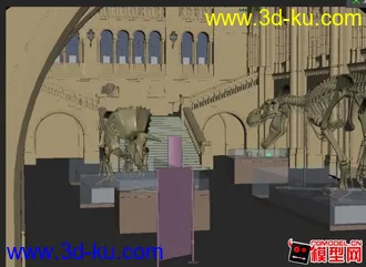 3D打印模型恐龙 博物馆 【看你电脑卡不卡】的图片