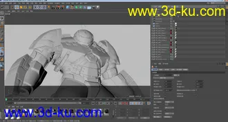 3D打印模型钢铁人浩克的图片